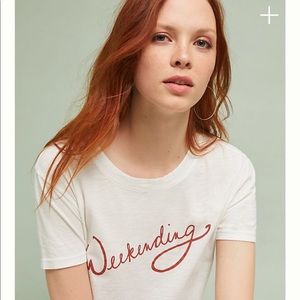 Anthropologie graphic tee